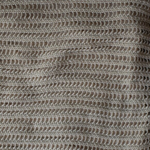 Used Medium Size knit taupe mini skirt by Poof New York - Picture 4 of 4